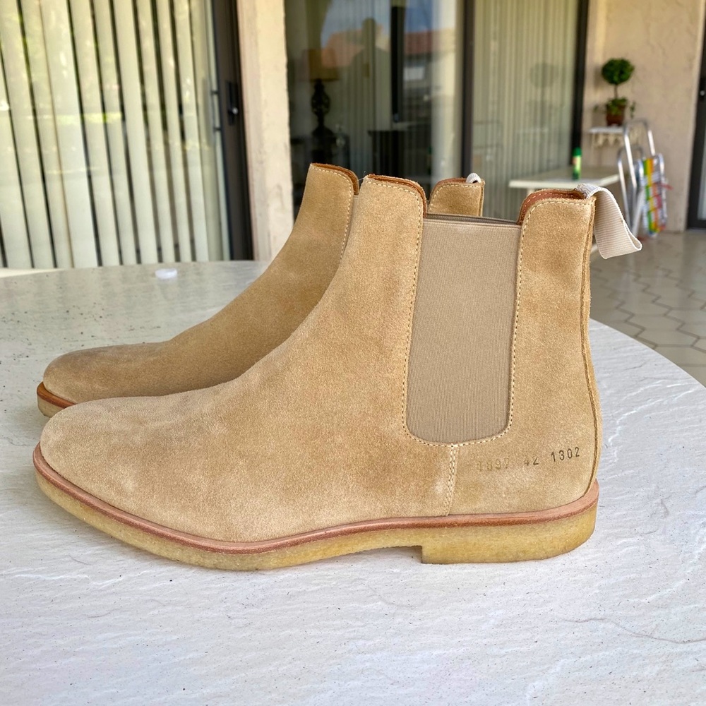 Common Projects Chelsea Boots 42